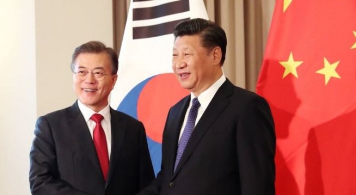 Leaders of Korea, China exchange congratulatory messages to mark 25th anniv. of diplomatic relations