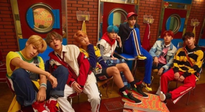 BTS makes guest appearance on CBS late night talk show