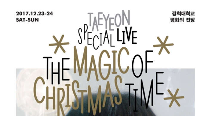 Taeyeon to return with Christmas record, concert in December