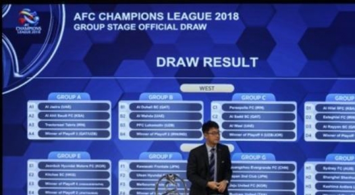 Korean football giants Jeonbuk drawn with Hong Kong champs at 2018 AFC Champions League