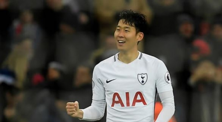 Tottenham's Son Heung-min named top Korean athlete of 2017 in poll