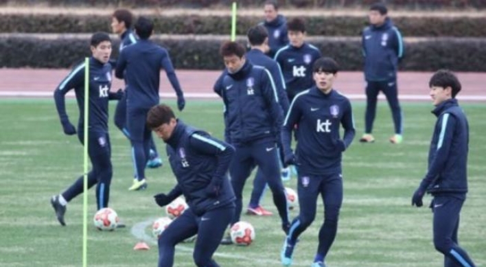 Korea men's football team to train in Turkey for 2018 World Cup prep