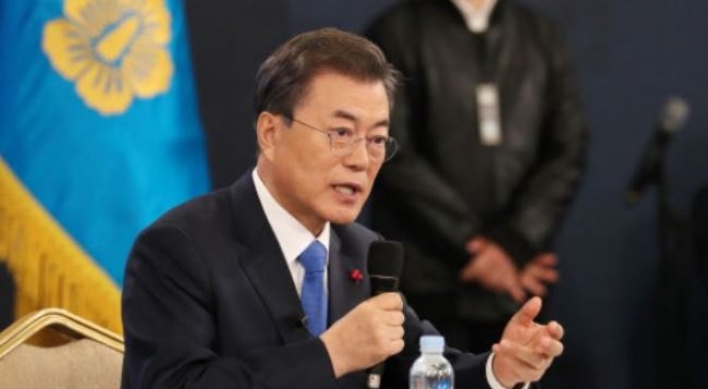 Moon calls for Japan's apology over 2015 deal, amid controversy
