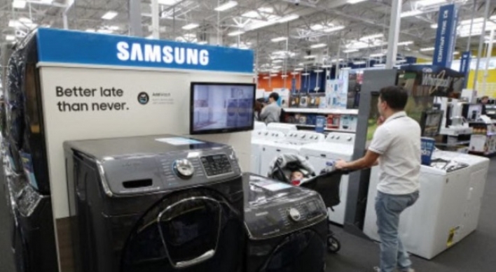 [Newsmaker] Samsung starts producing washing machines in US