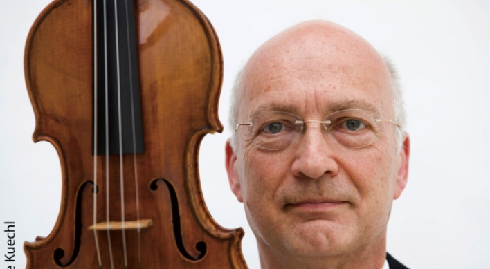 Vienna Philharmonic’s concertmaster Rainer Kuchl to perform in Korea