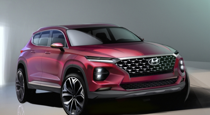 Hyundai unveils new Santa Fe SUV, aiming at US