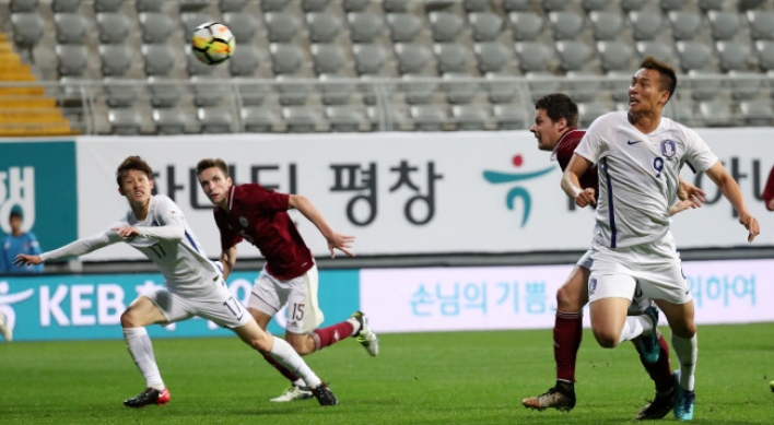 S. Korea blank Latvia in football friendly