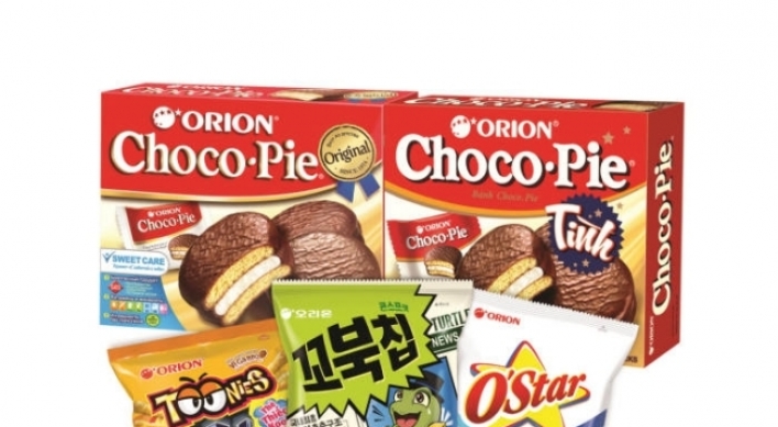 Orion ranked 14th in global top 100 confectionery companies