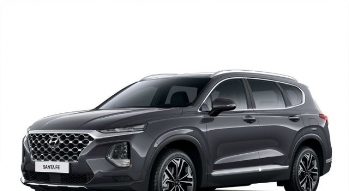 Hyundai aims to sell 90,000 Santa Fe SUVs in Korea this year