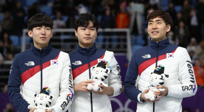 [PyeongChang 2018] Male speed skaters highlight bond amid bullying scandal　