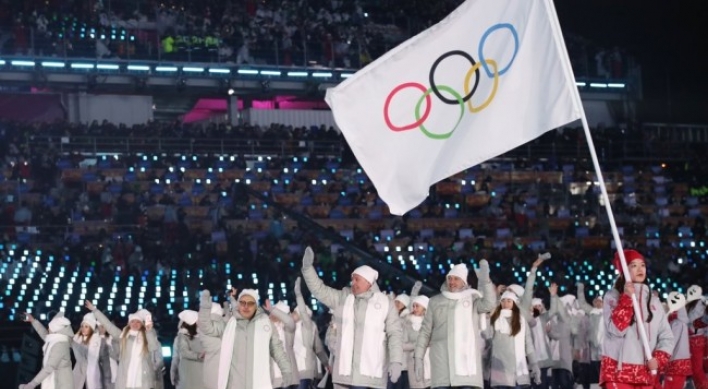 패럴림픽도 러시아팀은 '개인자격'…봉사자가 중립기 들고 입장