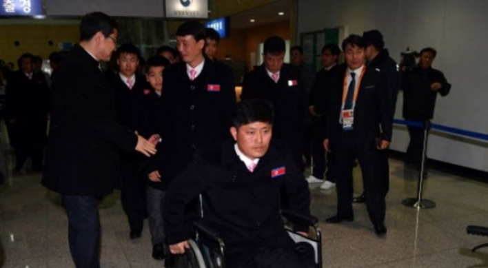 [PyeongChang 2018] N. Korea's delegation to Paralympics returns home