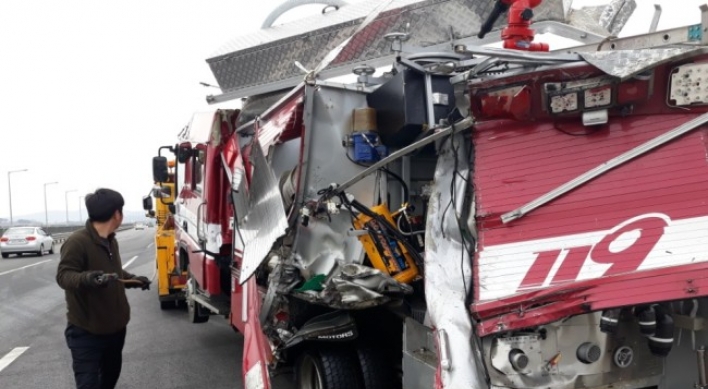 Arrest warrant sought for truck driver in crash killing 3 firefighters