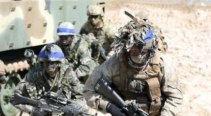 S. Korean, US troops begin joint field training