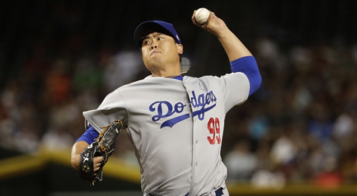 Dodgers' Ryu Hyun-jin has start pushed up due to teammate's illness