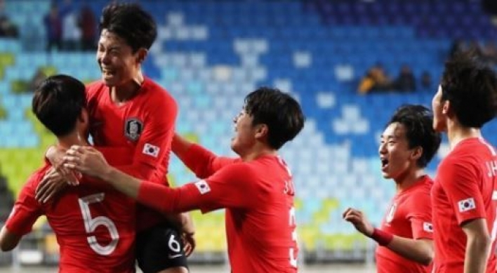 S. Korea open U-19 football tournament with win vs. Morocco
