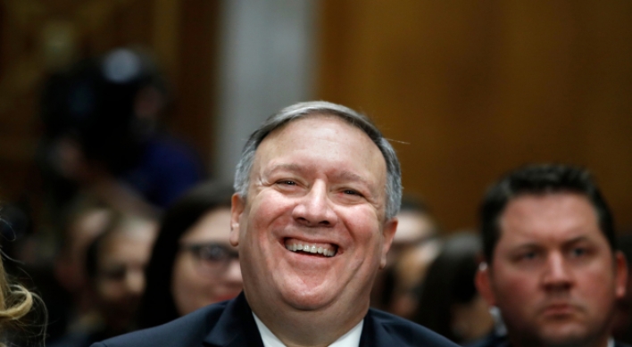 Pompeo wins Senate panel approval as top US diplomat