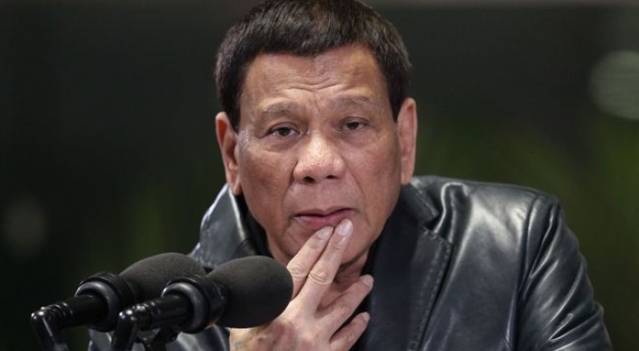 Moon to hold summit with Philippine President Duterte