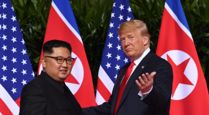 [US-NK Summit] Kim seen crafting image as Trump's equal, legitimate leader