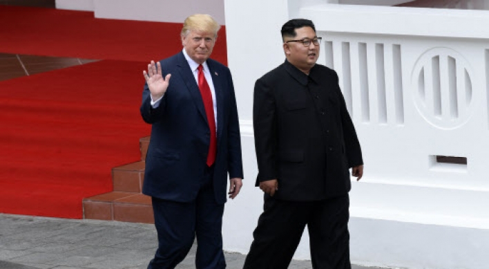 [US-NK Summit] Trump says ‘fantastic progress’ made at summit
