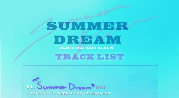 Elris reveals track list for ‘Summer Dream’ EP