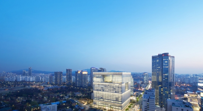 Amorepacific’s new headquarters building aims to become gateway to central Seoul