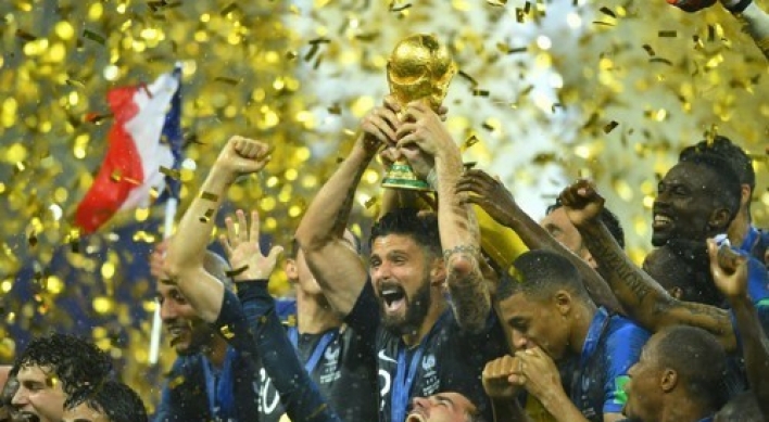 [월드컵] 프랑스-크로아티아, 결승전서 52년 만에 '6골 공방전'