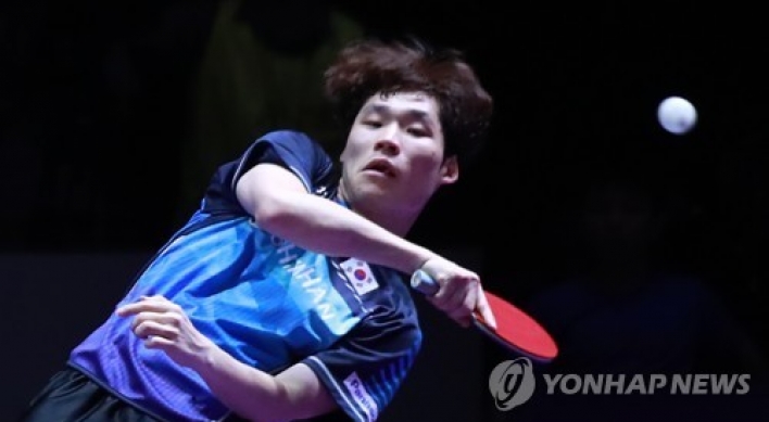 S. Korean table tennis player grabs 3 int'l titles at home