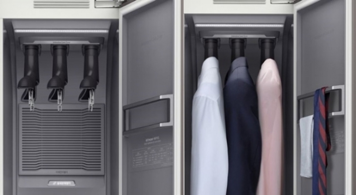 Samsung showcases Air Dresser clothes refresher