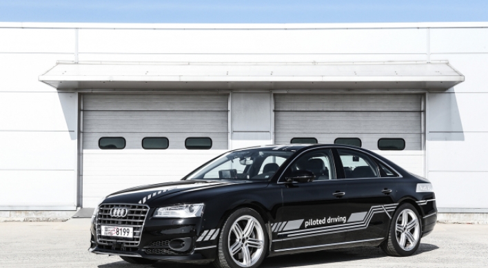 Audi tests A8 partial automation capabilities here
