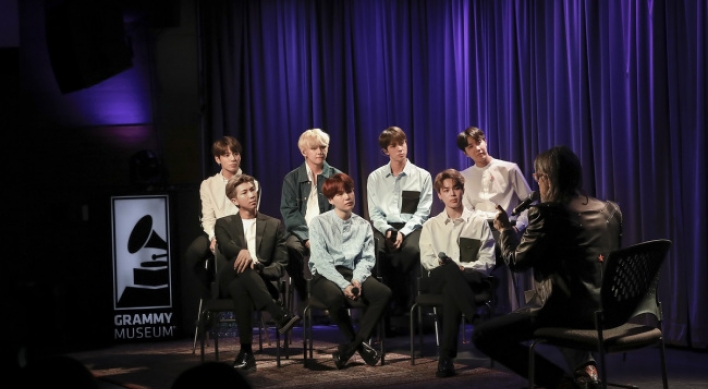BTS talks about success in pop stronghold of US