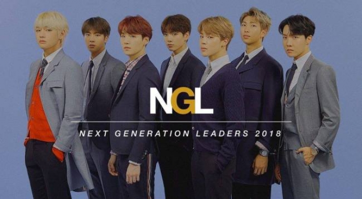 Time honors BTS as ‘Next Generation Leaders’