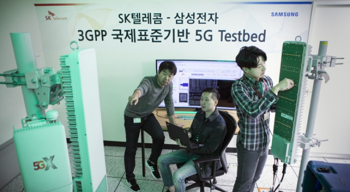 SK Telecom, Samsung announce successful 5G first call