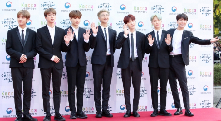 BTS awarded with cultural medal for role in promoting Korean culture