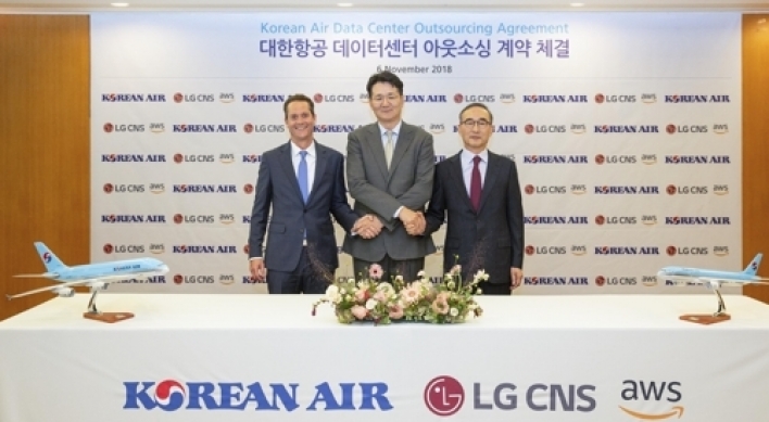 Korean Air to move data to Amazon cloud in next 3 years