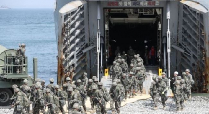 S. Korea defends joint marine drill with US against N. Korea's criticism