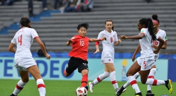 Korea knocked out of group stage at FIFA U-17 Women's World Cup