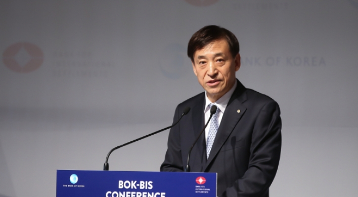 BOK chief calls for resilience against external risks