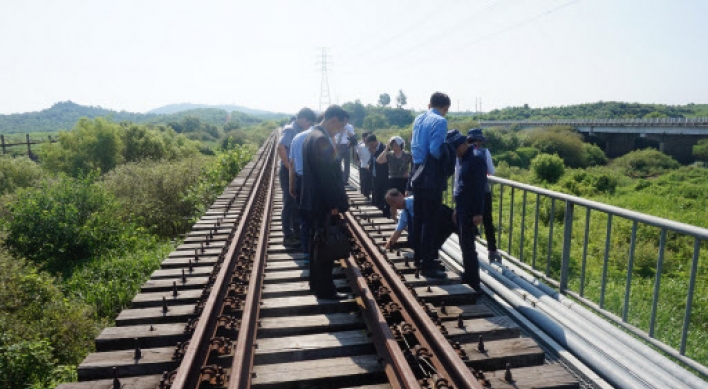 UN grants sanctions exemption for inter-Korean railway survey