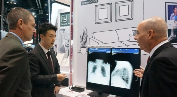 LG Electronics showcases medical display products in US