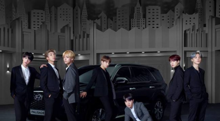 BTS named brand model for Hyundai Motors SUV Palisade