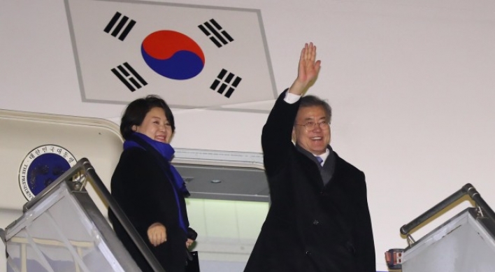 Korean president heads to Argentina for G-20 summit