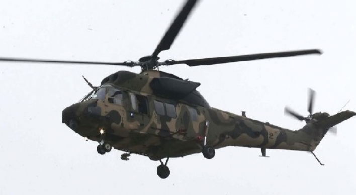 Military to change defense minister's helicopter from UH-60 to Surion