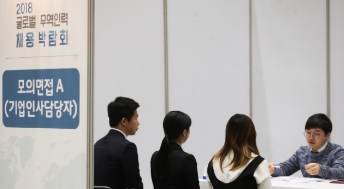 Korea's jobless rate rises in Nov.