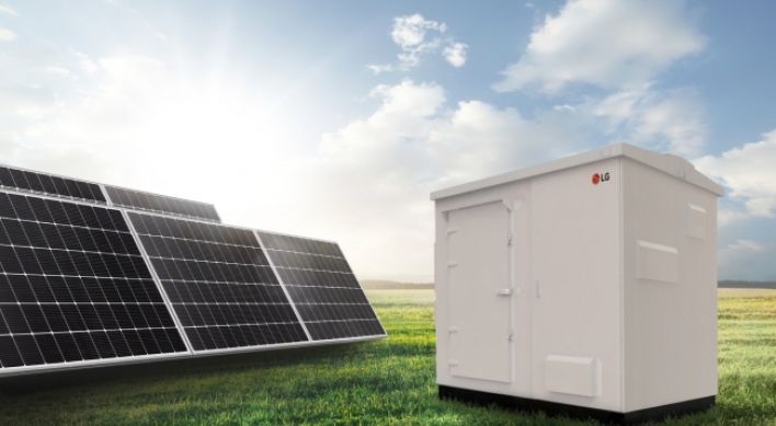 LG launches 100-kW ESS for solar systems