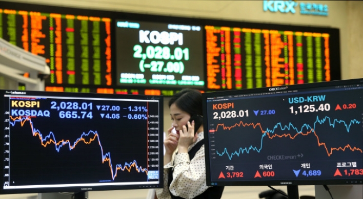 Korean stocks drift lower on Trump fears