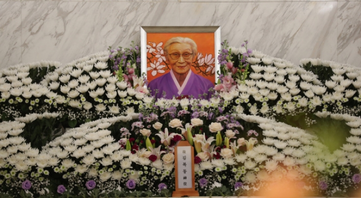 [Newsmaker] Former ‘comfort woman,’ women’s activist Kim Bok-dong dies