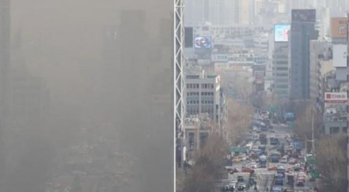 Seoul sees drastic rise in ultrafine dust level in Jan: data