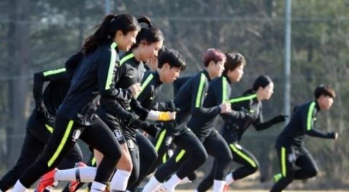 S. Korean women's football team to face Iceland, Sweden in World Cup tuneup matches
