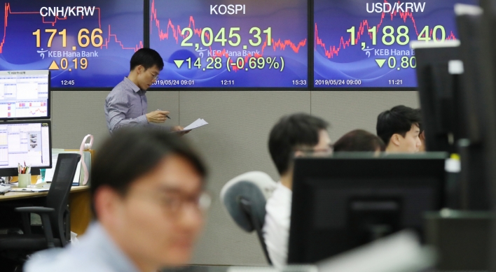 S. Korean stocks retreat, won dips amid US’ threat to slap duties